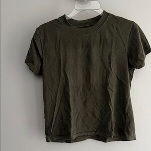 Dark Olive Short Sleeve Tee
